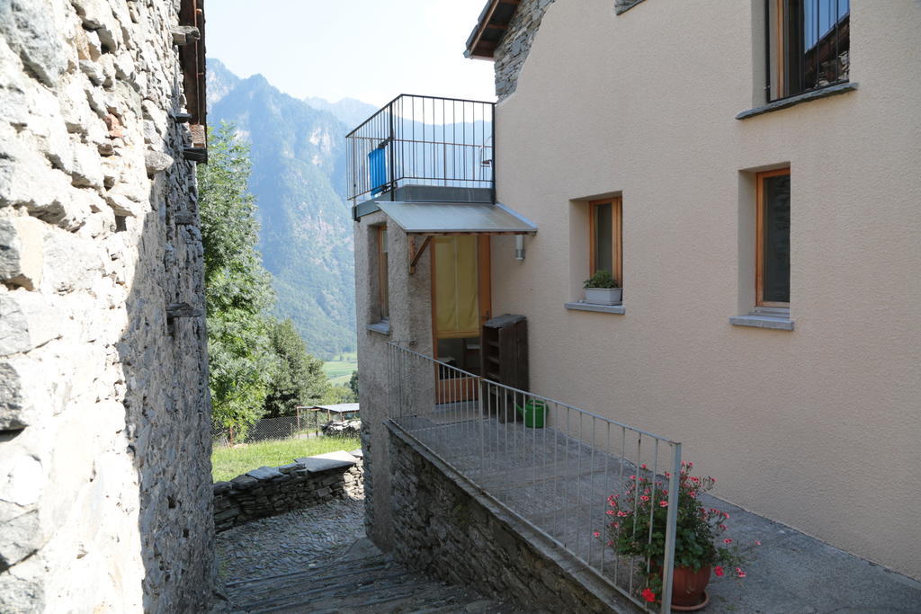Ferienwohnung Casa Flora Verdabbio Exterior foto