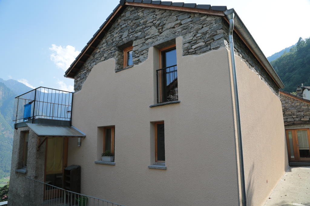 Ferienwohnung Casa Flora Verdabbio Exterior foto