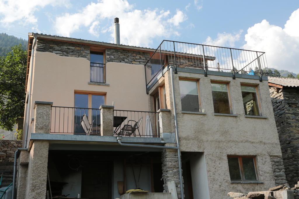 Ferienwohnung Casa Flora Verdabbio Exterior foto